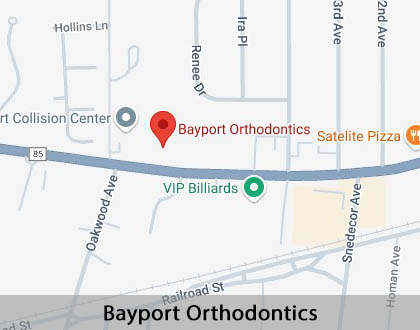 Map image for Invisalign in Bayport, NY
